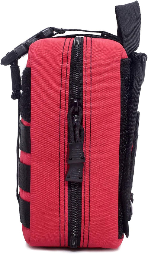 Honestptner 600D Molle Pouch, Sturdy Nylon Tactical Medical Pouch,Rip-Away EMT First Aid Pouch (Bag Only)