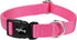 Hyhug Solid Color Classic Heavy Duty Collar for Large Medium Small Dogs, Unique Design with Adjustment Triglide (Candy