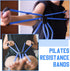 Junkin Pilates Reformer Resistance Band, Elastic Loop Tube Bands for Home Fitness Equipment for Women