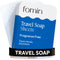 FOMIN - Antibacterial Paper Soap Sheets for Traveling - 100 Unscented Portable