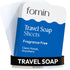 FOMIN - Antibacterial Paper Soap Sheets for Traveling - 100 Unscented Portable