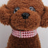 3 Rows Dog Cat Pearls Necklace Collar with Bling Accessories, Pet Puppy Jewelry for Female Dogs Cats Small Medium