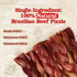Natural Farm Odor-Free Braided Bully Sticks (6 Inch, 5 Pack) - 100% Grass-Fed Beef, Grain-Free, Best Dental Treats