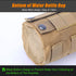 Upgraded Tactical Drawstring Molle Water Bottle Holder, Tactical Pouches