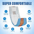 Dono Disposable Dog Diapers Male-Dogs Jeans Super Absorbent Soft Pet Diapers Doggie Wraps for Male Puppy Dogs, Leak
