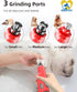 (45db) 6-Speed 2 3 Trimmer Casfuy Dog Nail Grinder Quiet - Pet Nail Grinder with LED Lights for Large Medium Small