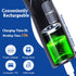 Dog Nail Grinder, 2-Speed with LED Light, Quiet Low-Vibration Nail Trimmers for Large, Medium, Small Dogs & Cats