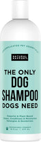 Natural Rapport Dog Shampoo - Complete Wash for All Breeds, 16 fl oz - The Only Dog Shampoo Dogs Need