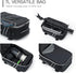 JXFUKAL Rear Bike Rack Bag - Waterproof Bicycle Ebike Saddle Bag with Rain Cover, 7L/9L/10L/12L Capacity