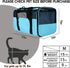 Soft-Sided Airline Approved Pet Carrier Bag for Small Cats & Dogs (Medium, Blue)