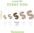 Benebone Tripe Bone, Durable Dog Chew Toy for Aggressive Chewers, Medium, Made in USA