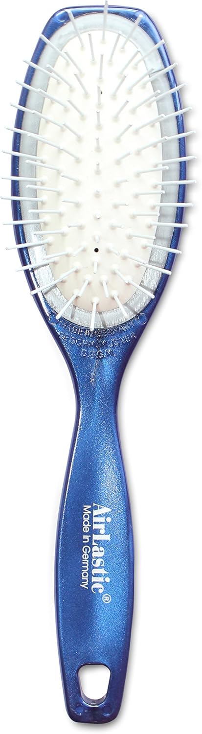 Mars Professional Pin Dog Grooming Brush, 7.25" Length, Plastic Handle and Rubber Cushion