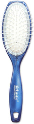 Mars Professional Pin Dog Grooming Brush, 7.25" Length, Plastic Handle and Rubber Cushion