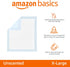 15 Pack Amazon Basics Basic Disposable Dog Training Pads,XL