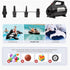 120V 5 ZOOMBROS Electric Air Pump for Inflatable Towable Tube/Boat/Air Mattress/Swim Ring/Pool Toy/Snorkel/Water Sports