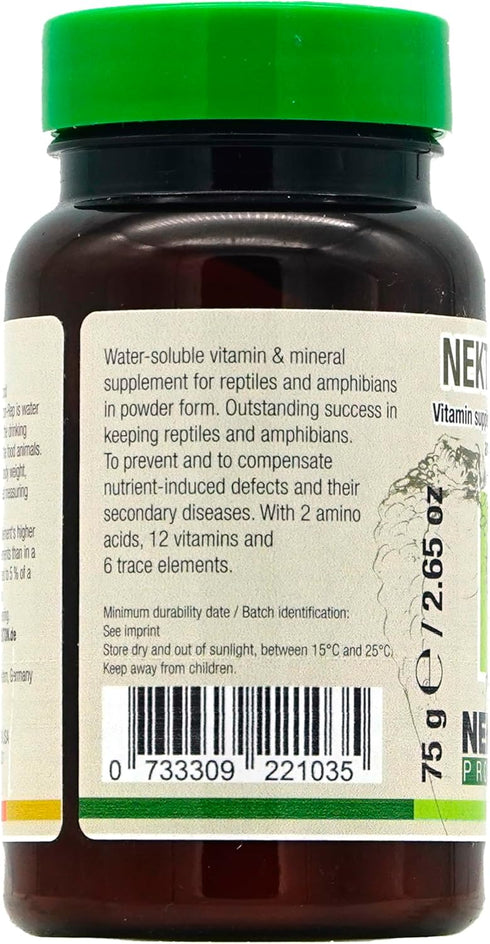 Nekton-Rep Vitamin Mineral Supplement for Reptiles and Amphibians, 75 gm