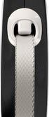 Flexi New Comfort Model Leash, Sturdy Strap, Adjustable Handle for Sizes M and L, 26 ft, Made in Germany, Black