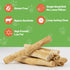 MON2SUN 40 CountPack 1 Dog Rawhide Rolls Twist Sticks Chew Treats Chicken Flavor for Puppy and Small Dogs