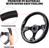Golf Cart Steering Wheel - Fit for Club Car DS & Precedent, EZGO TXT & RXV, Universal Steering Wheel