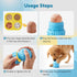 3-in-1 Frozen ZOMISIA Dog Treat Toy, Long Lasting Interactive Dog Chew Toy, Slow Food Training to Reduce Anxiety