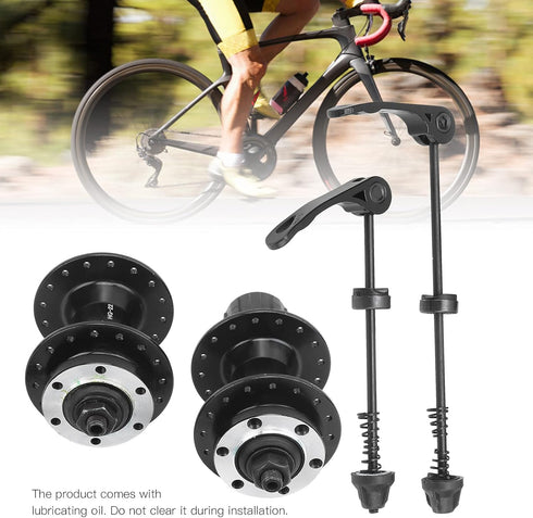 Front Rear Bike Hub, Bike Disc Brake Bearing Hub Part 32 Holes - Zyyini