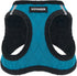 Voyager Step-In Plush Dog Harness, Soft Vest Harness for Small and Medium Dogs - Turquoise Plush, L