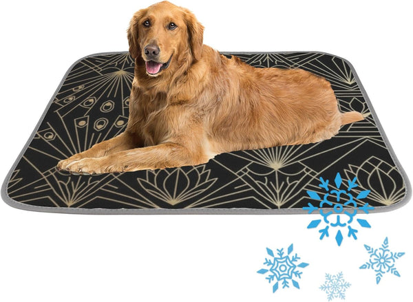 Generic Outdoor Cooling Mat for Dogs Ice Silk Non Toxic Cooling Mat for