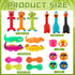 Shappy 20 Pcs Squeak Latex Puppy Toy, Squeaky Dog Toys for Small Medium Large Pets, Interactive Play Fetch