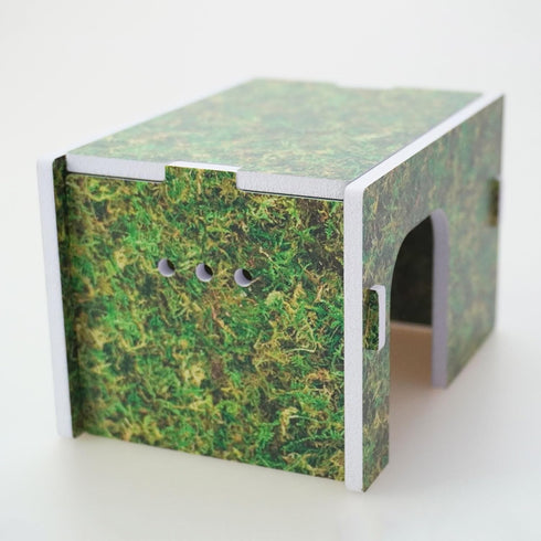 Begeterday Hideout5.1 3.5 3.1 inch Hermit Crab Accessories, Naturally Green Hermit Crab x x