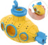 Cabilock Aquarium Ornament Submarine Fish Tank Decoration with Hidden Cave Shrimp Shelter and Fish Hideout for Breeding