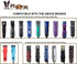 7FW Wide Pet Dog Grooming Detachable Blades, Compatible with Andis, Oster A5, Wahl KM10 Clippers, Cut Length 1/8"