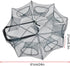 RiToEasysports Fish Net, Portable Collapsible Fishing Trap with Steel Wire Frame for Crab and Lobster, Perfect