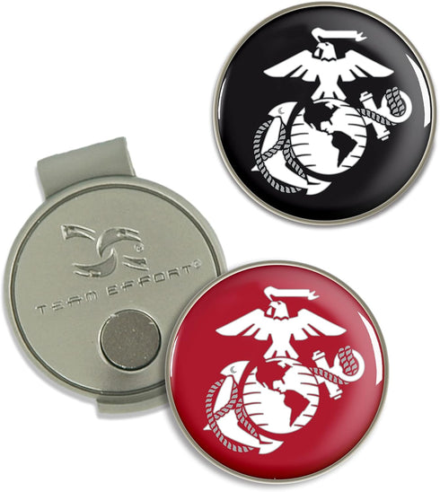 Team Effort Marines Hat Clip for Golf Accessories