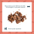 14oz King Lou Pets - Human Grade Raw Food for Dogs and Cats - Complete Meal for Pets - Freeze Dried Beef Recipe
