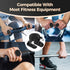 Kenilah Weight Lifting Gloves Rubber Gym Grips for Men Women, Weightlifting Anti-Slip Workout Grips for Weight Lifting