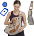 Zingaroo Hands-Free Sling Pet Carrier for Cats and Small Dogs up to 10lbs