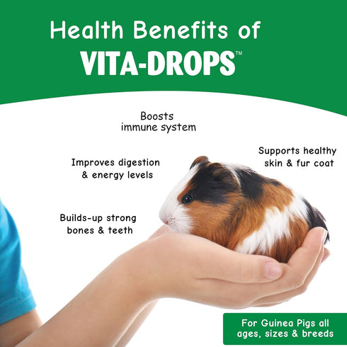 OASIS #80061 Guinea Pig Vita Drop, 2-Ounce Supplement