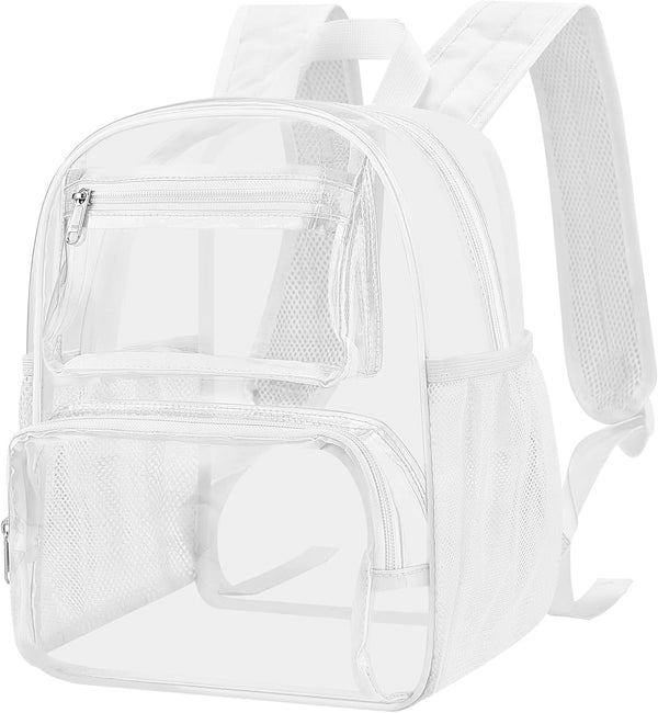 MAY TREE Small Clear Backpack Stadium Approved for Women and Men Clear