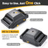 Tiniest Bark Collar for Small Dogs 5-15lbs, Rechargeable, No Shock with Vibration & Sound, Orange