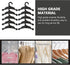 ULTECHNOVO Pet Clothing Hanger, 10PCS Plastic Skid Dog Puppy Cat Clothes Rack for Small Animals