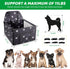 Small Dog Car Seats for Small Dogs - Upgrade Folding Pet Car Seat with PVC Frame Construction