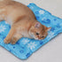 MeowAroma Summer 11.8 X15.7 Cooling Mat for Dogs and Cats, Foldable Gel Cooling Mat with Ice Crystal Powder, Blanket