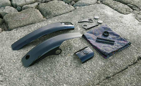 Mucky Nutz MugGuard, Rear Mudguard, Black
