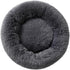 Fluffy Calming Donut Dog Bed & Cat Bed, Round Warm Nest for Pets Up to 3Kg