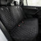 fidozen Waterproof Dog Car Seat Cover with Belt for Back Seat -