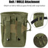 LIVANS Tactical Molle Dump Pouch, Adjustable Magazine Recovery Pouch for Outdoor Hunting Gear