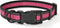 Mile High Life Pink Dog Collar for Small Dogs - Nylon Reflective Light Weight Puppy Collar (X-Small)