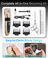 M&M STAR 2-Speed IPX7 Trimmer Dog Grooming Kit, Low Noise Dog Clippers, Waterproof, Rechargeable Cordless Pet Hair