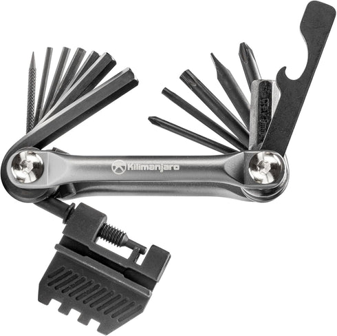 Kilimanjaro Cycle Series 40 Piece Bicycle Tool Repair Kit in Zip Pouch, Tire Levers and Wrenches - 910549ECE