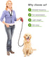 Weewooday 5 Pieces Dog Whistles for Recall Training - High Pitch Plastic Dog Training Whistle with Lanyards & Key Rings